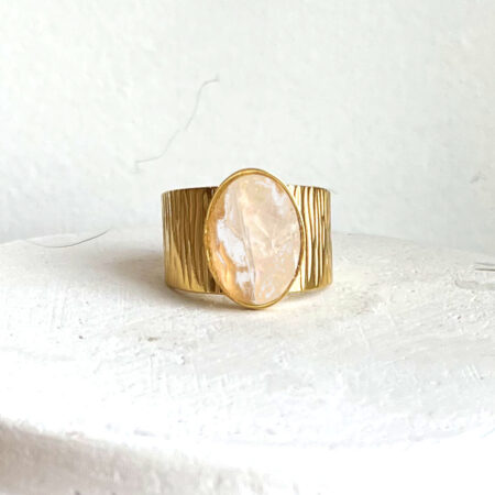 Bague JOYCE pierre de lune