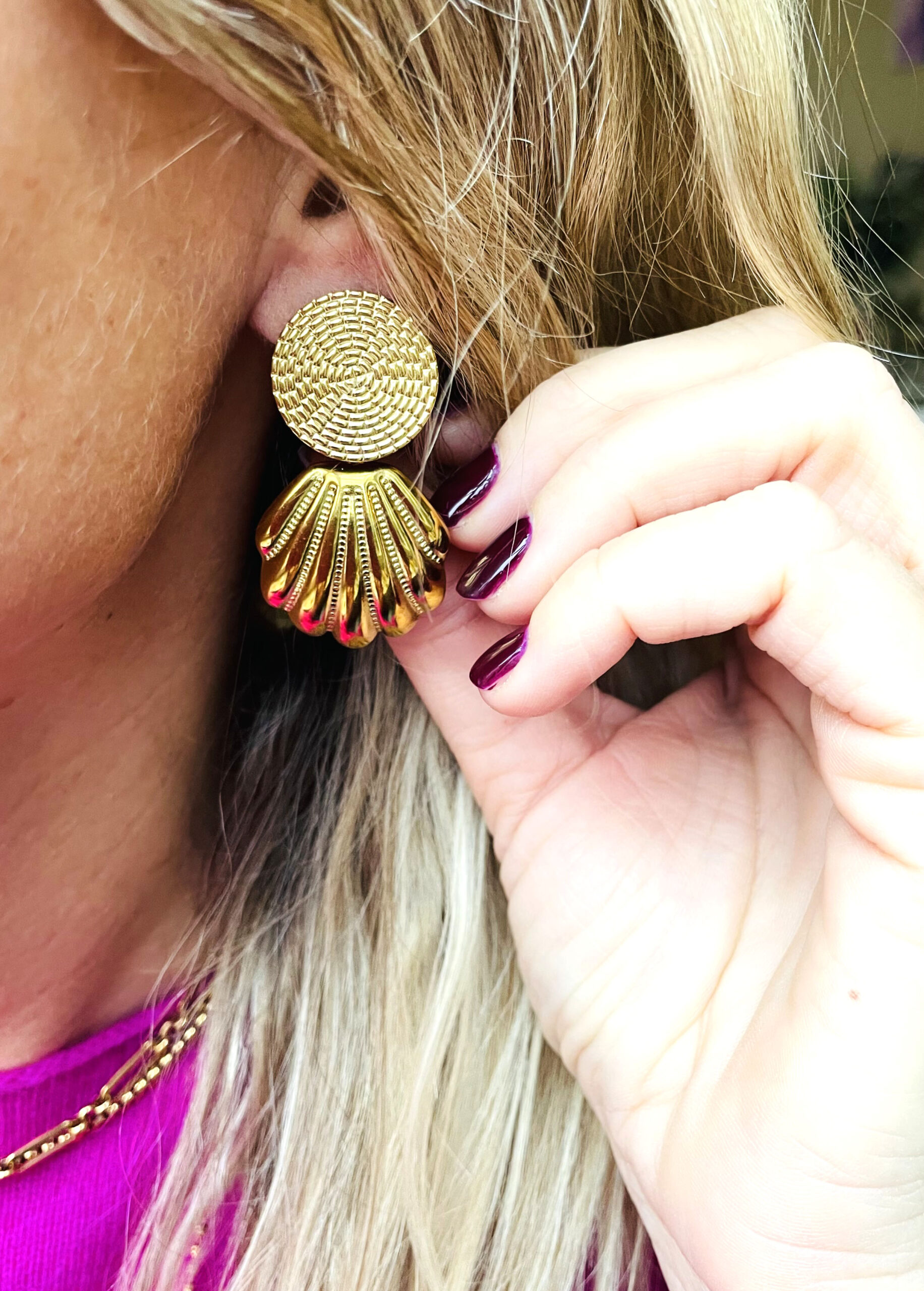 Boucles d'oreille ESTELLE – Image 2