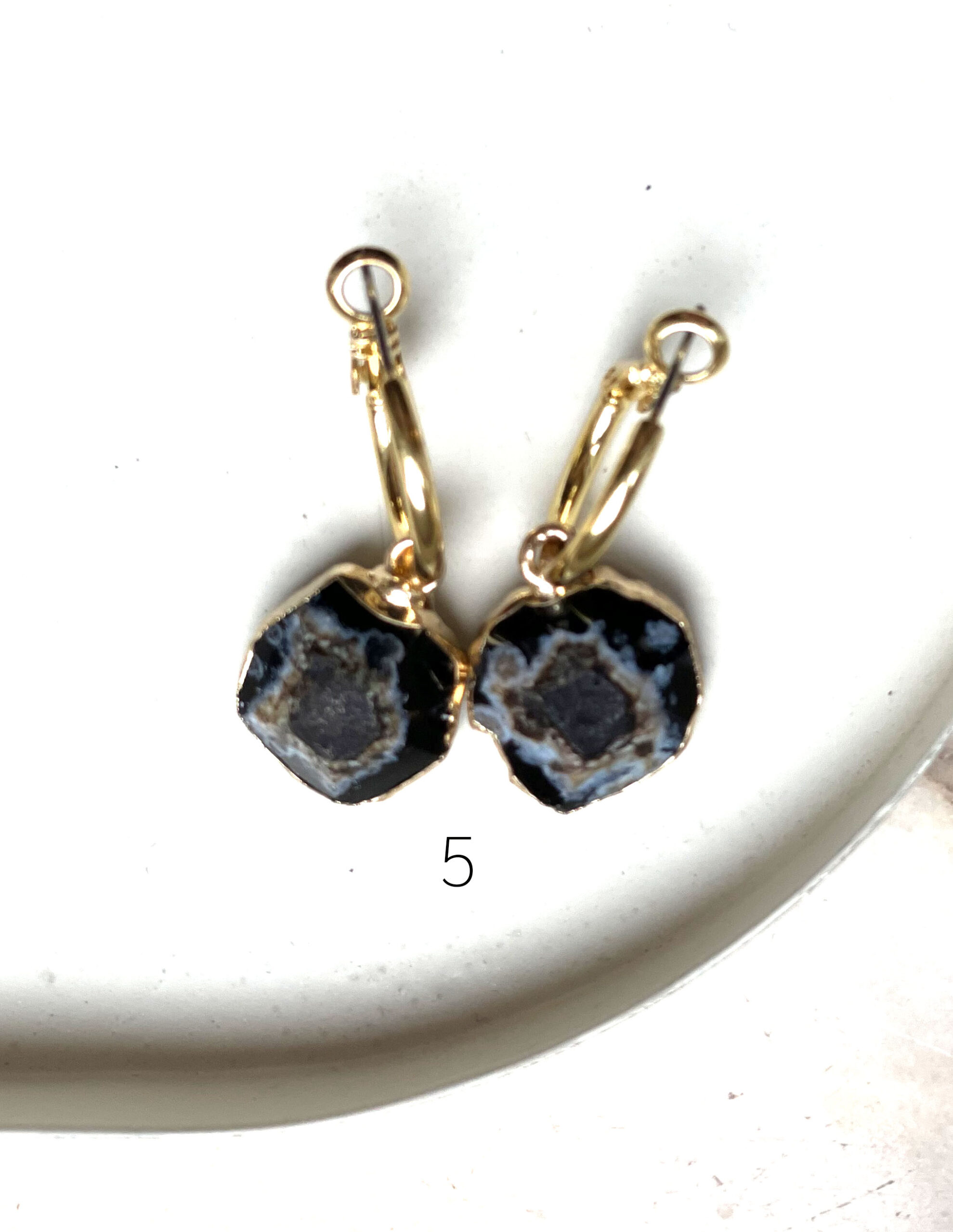 Créoles ARIA noires – Image 9