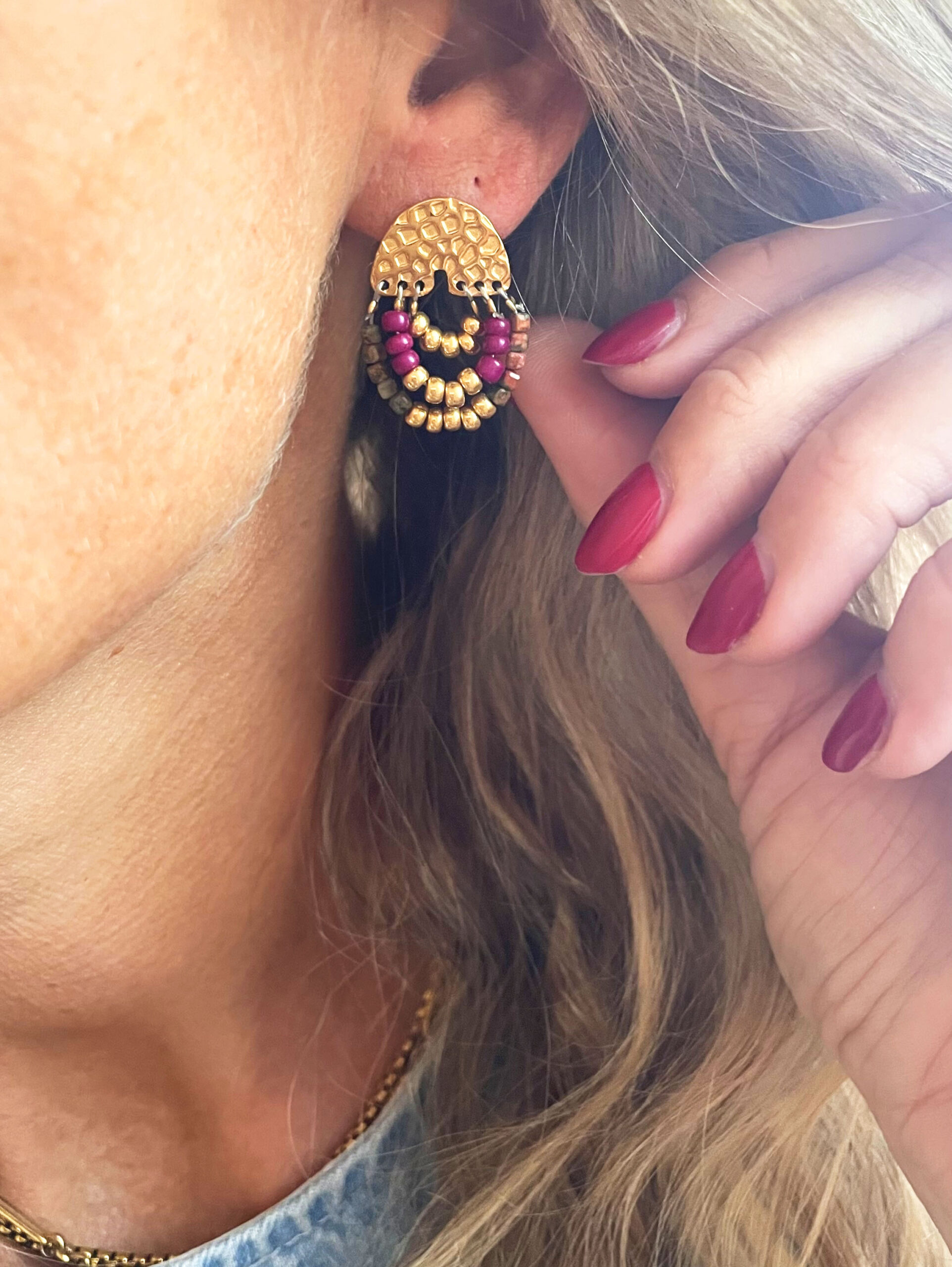 Boucles d'oreille GRACE – Image 2