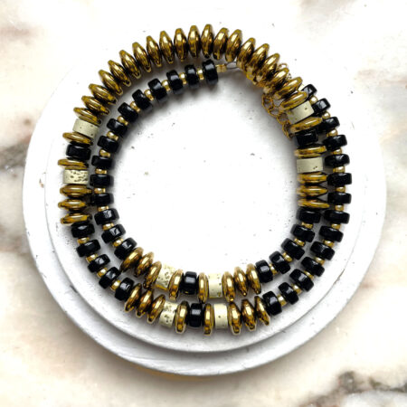 Collier CLEOPÂTRE noir