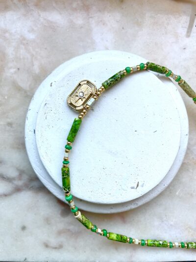 Collier ALESS vert – Image 3