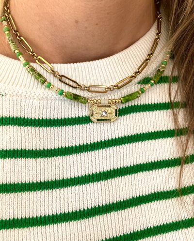 Collier ALESS vert