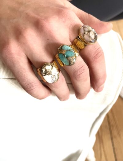 Bague ARIANA turquoise – Image 4