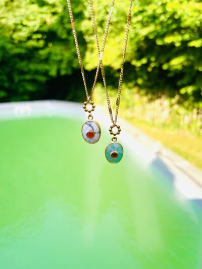 Collier AICHA vert – Image 3