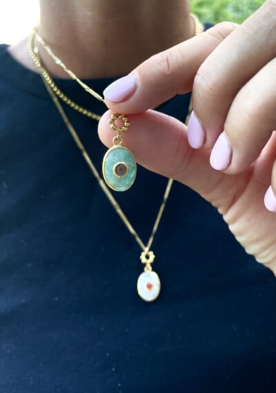 Collier AICHA vert