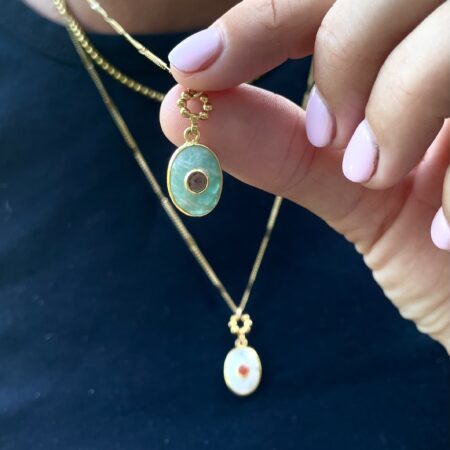 Collier AICHA vert