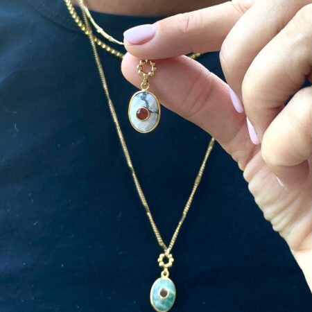 Collier AICHA blanc