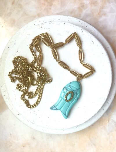 Collier DORIS turquoise