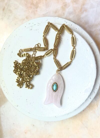 Collier DORIS rose