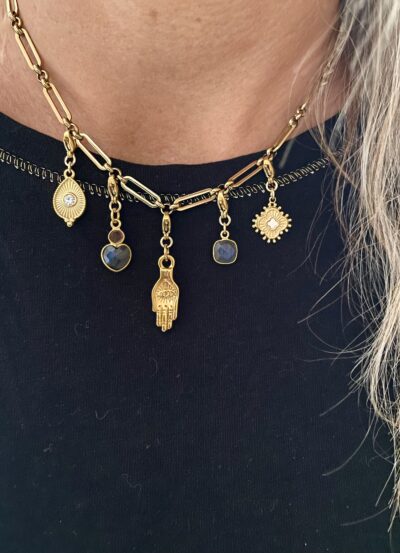 Pendentif LYA blanche – Image 2