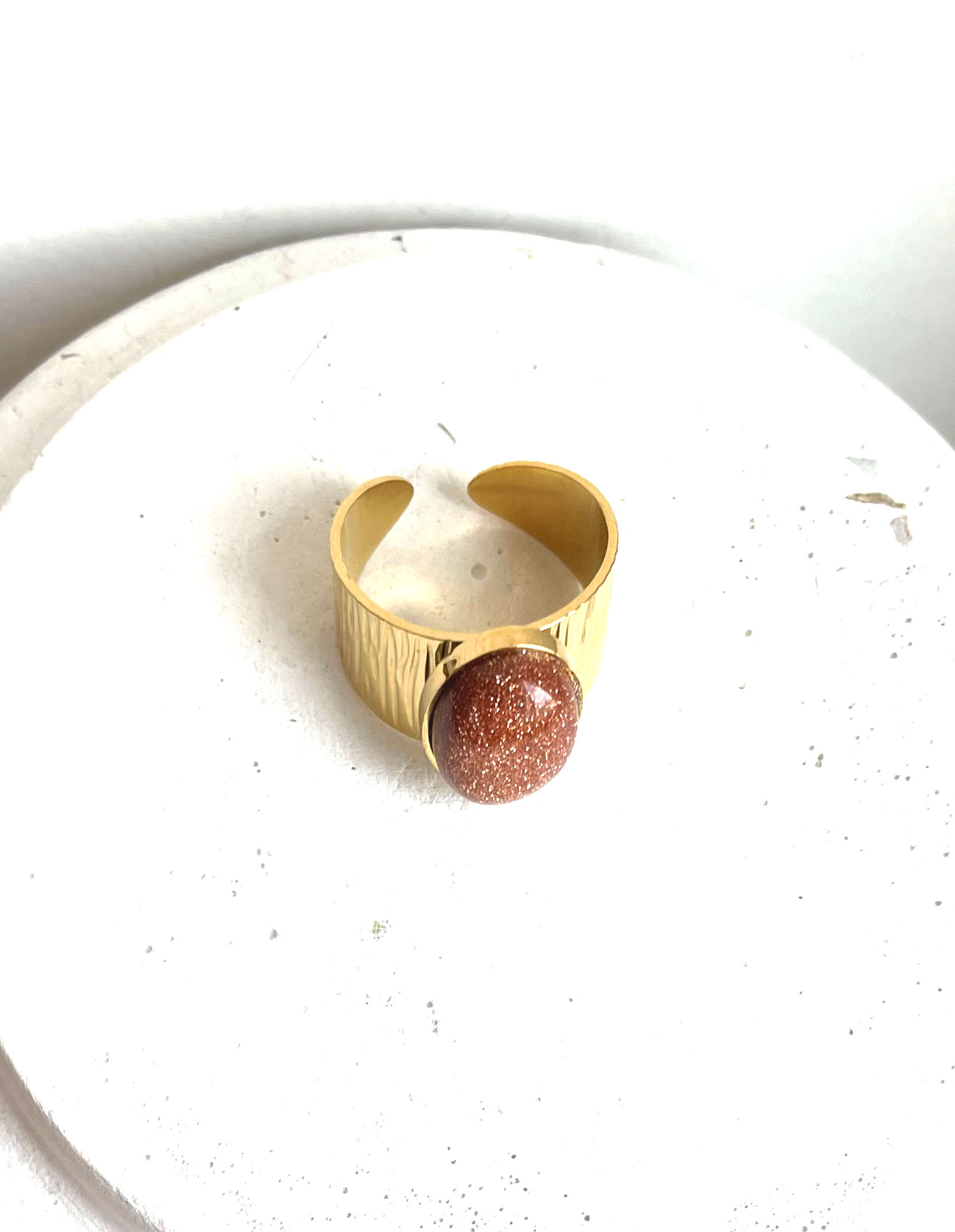 Bague JOYCE pierre du soleil – Image 5