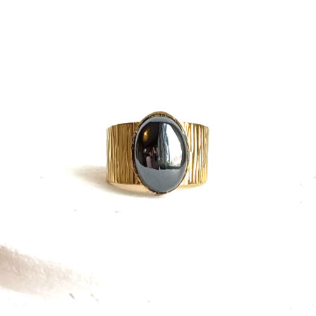 Bague JOYCE hématite
