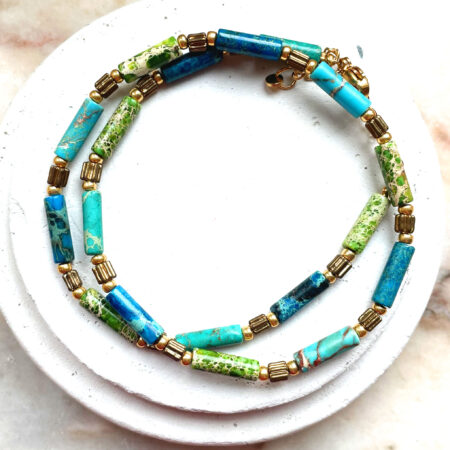 Collier NAMIBIE turquoise