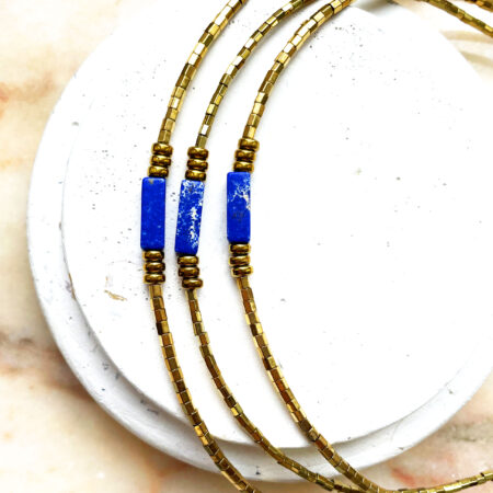 Collier PAOLINE bleu