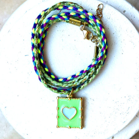 Collier AVA vert