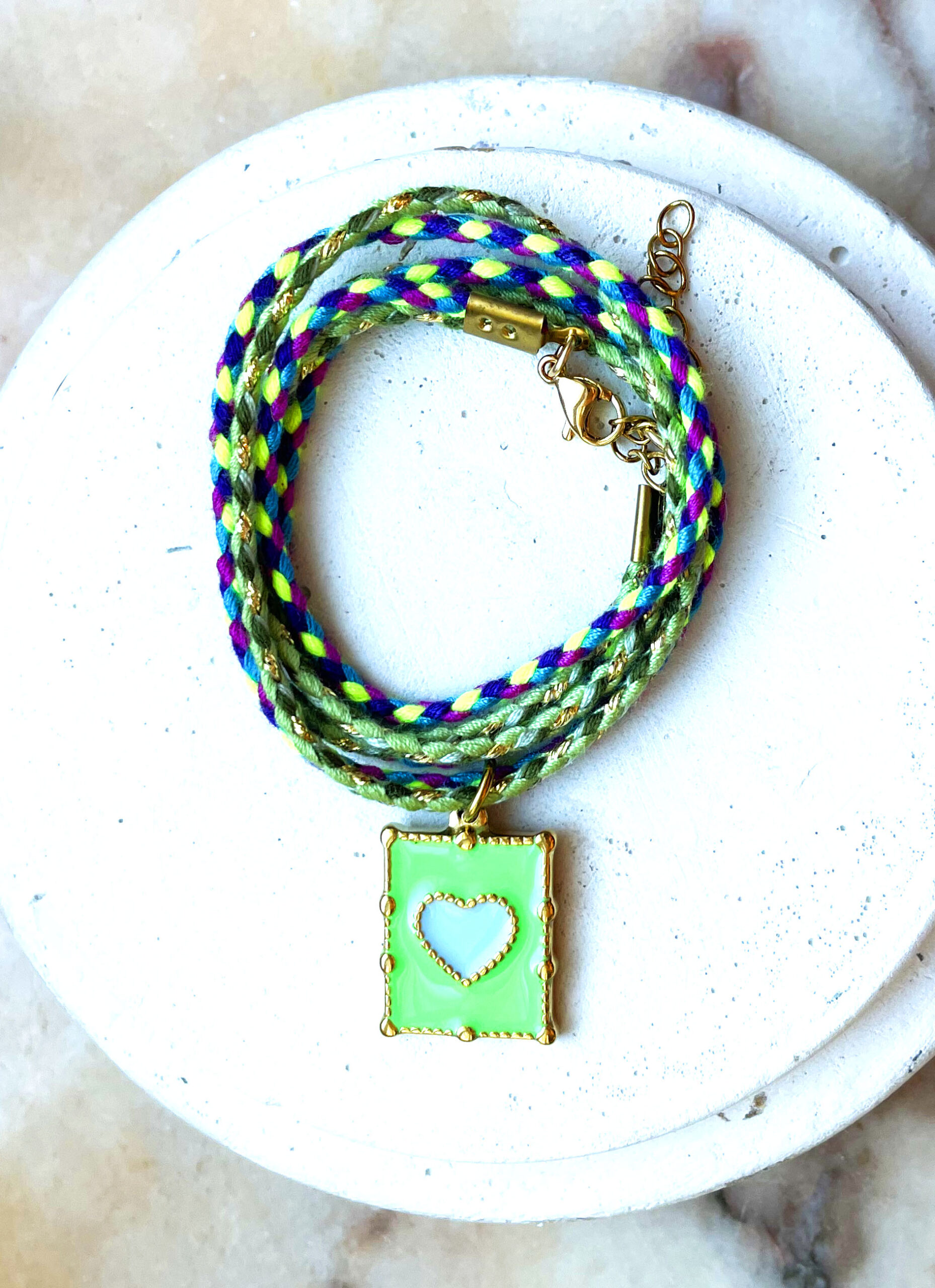 Collier AVA vert