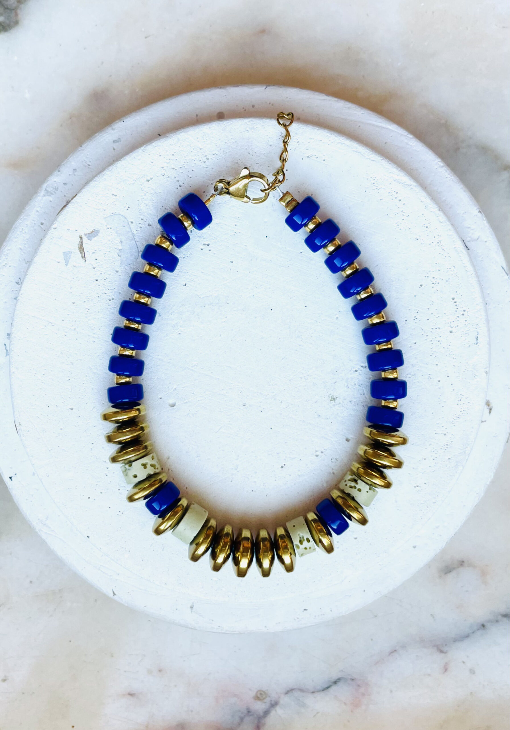 Bracelet CLEOPÂTRE bleu