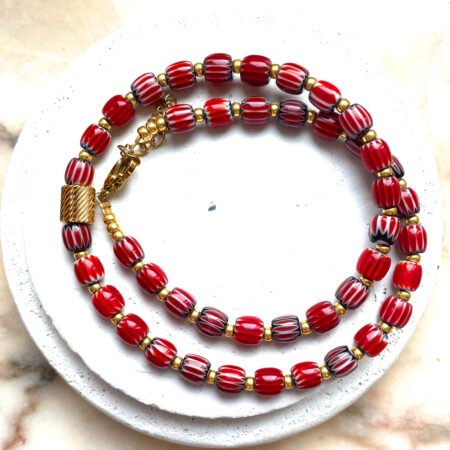 Collier CARMEN rouge