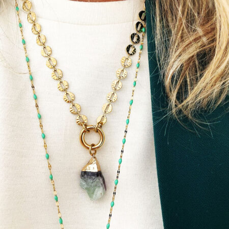 Collier FLUORITE