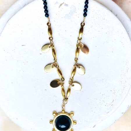 Collier ODILE noir