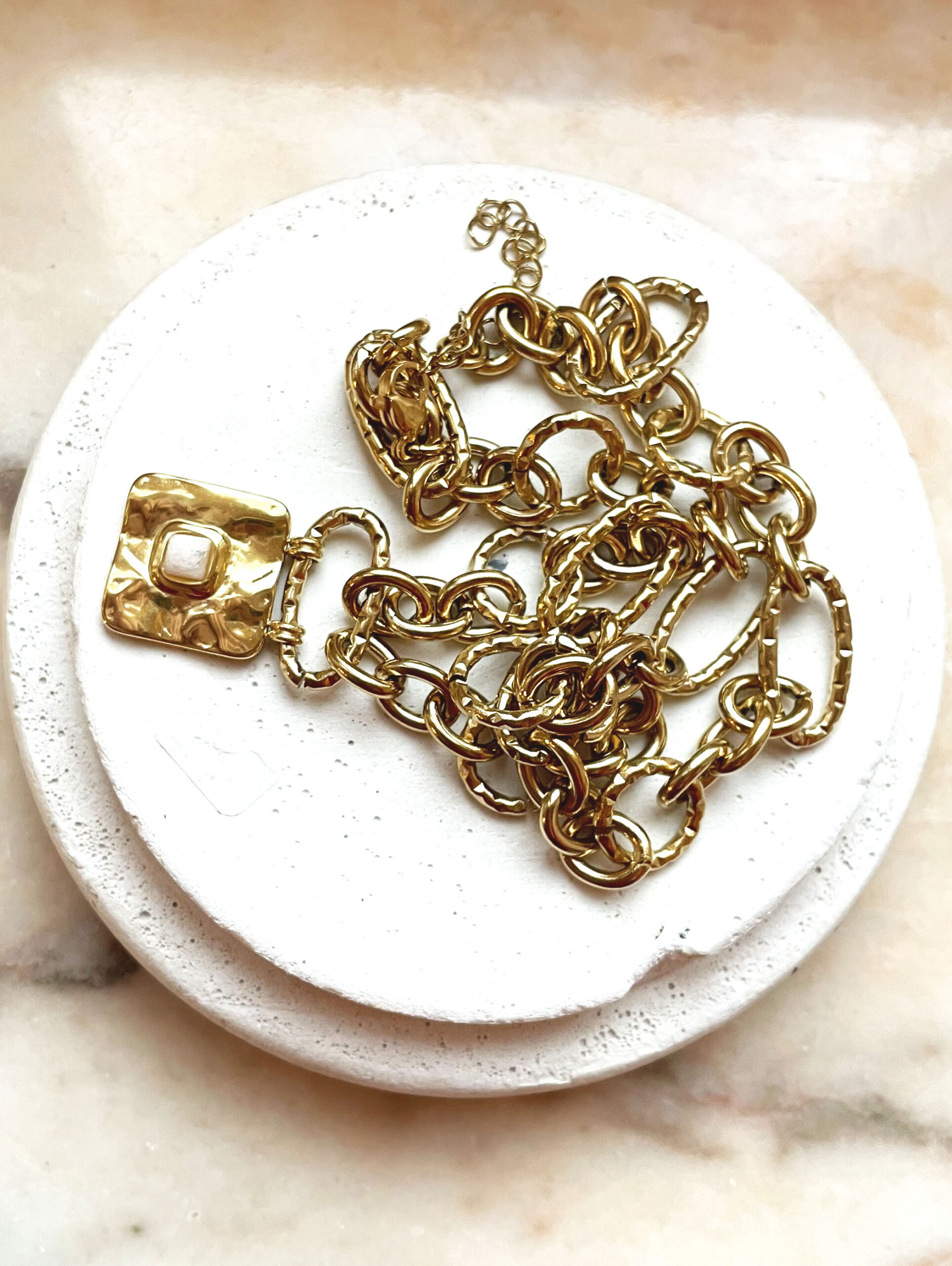 Collier RUBY blanc – Image 2