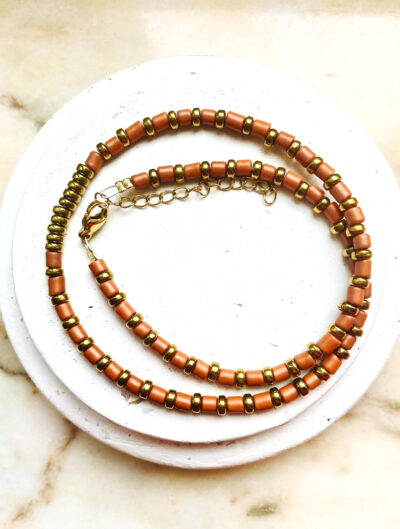 Collier ODETTE camel
